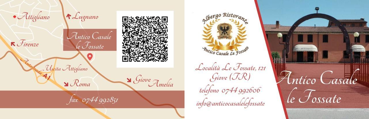 Antico Casale Le Fossate Hotel Giove Bagian luar foto